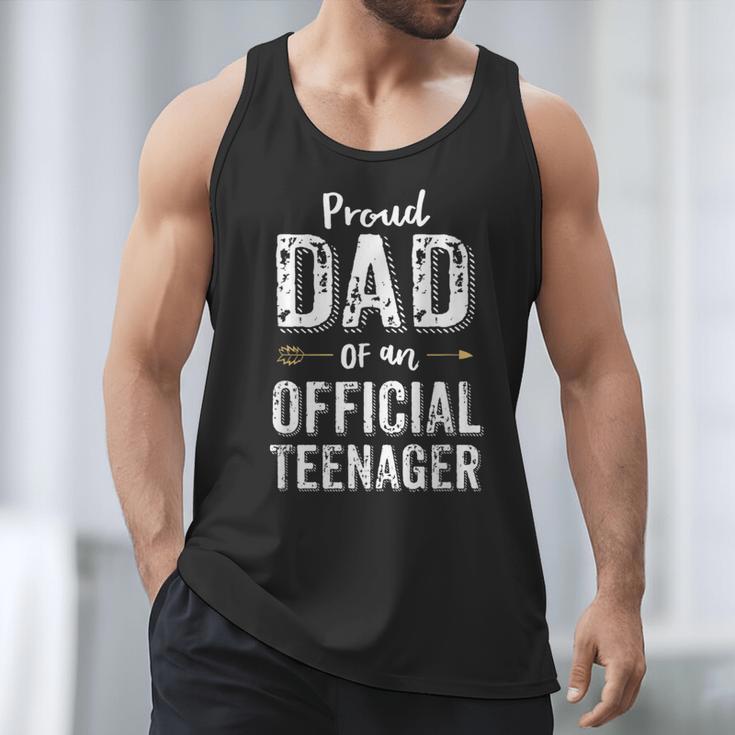 Proud Dad Of An Official TeenagerShirt Birthday Outfit Men Tank Top Proud Dad Of An Official TeenagerShirt Birthday Outfit Men Tank Top