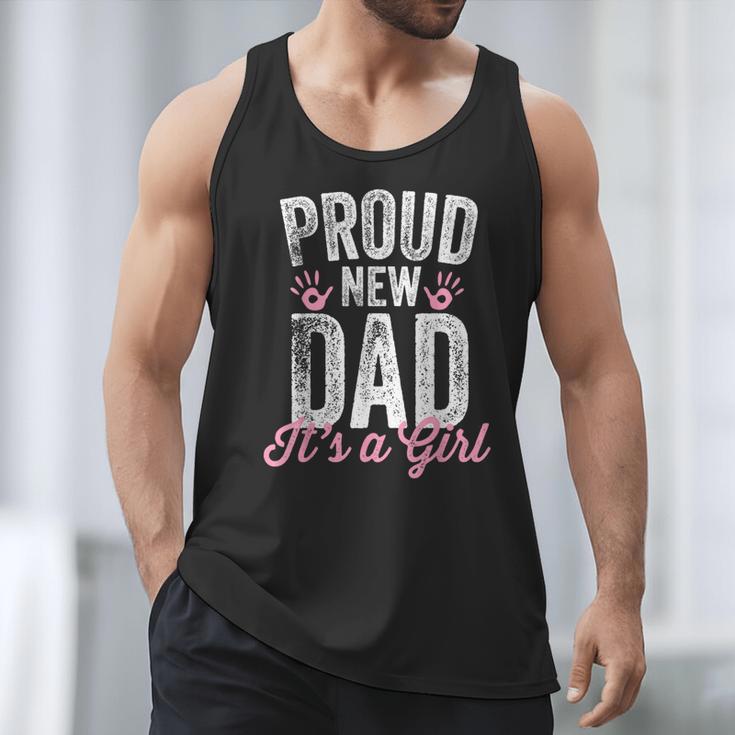 Proud New Dad It's A Girl Father To Be Soon To Be Dad Men Tank Top