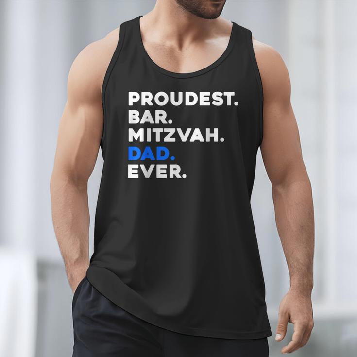 PROUDEST BAR MITZVAH DAD EVER Jewish BOY Celebration Men Tank Top