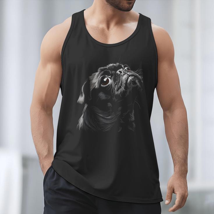 Pug For Dog Mom Dad Cute Pug Men Women Kids Men Tank Top