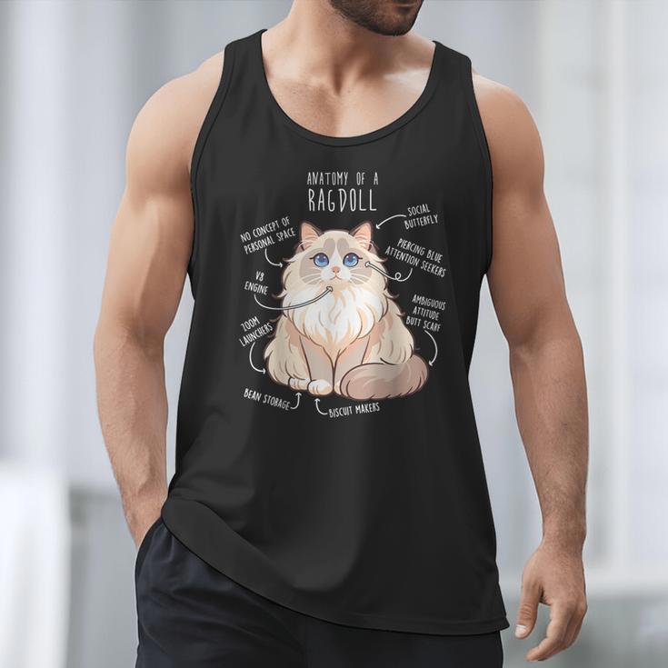Ragdoll Cat Anatomy Cute Pet Mom Dad Cream Bicolor Men Tank Top Ragdoll Cat Anatomy Cute Pet Mom Dad Cream Bicolor Men Tank Top
