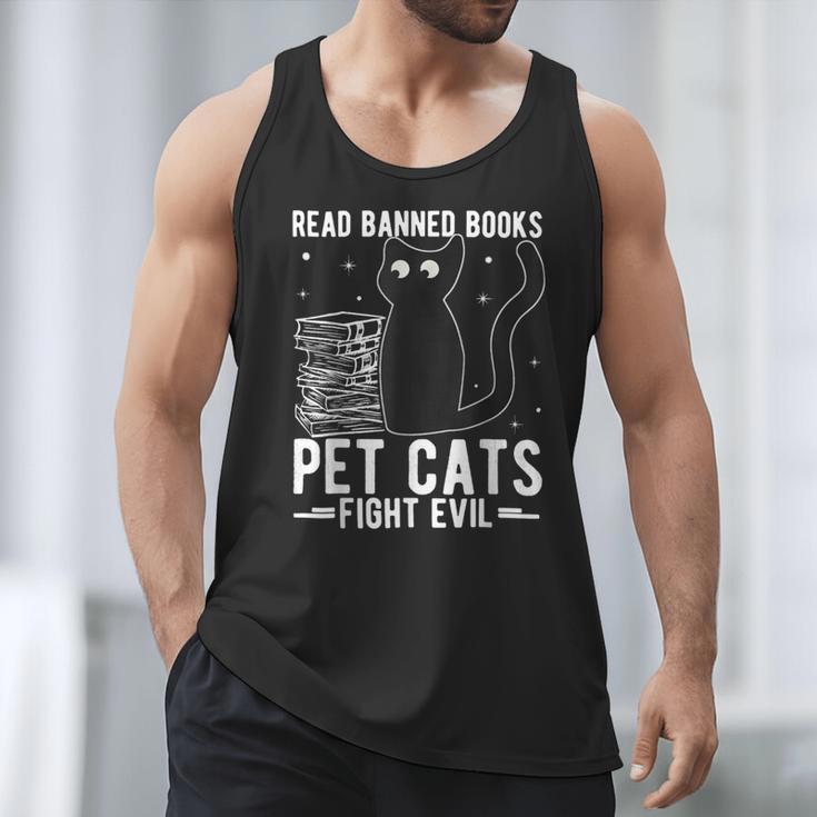 Read Banned Books Pet Cats Fight Evil Read Banned Books Men Tank Top Read Banned Books Pet Cats Fight Evil Read Banned Books Men Tank Top
