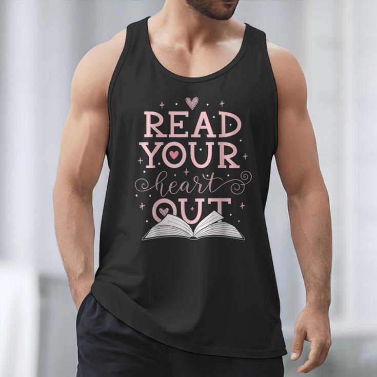 Read Your Heart Out Book Adventures In Pages Men Tank Top