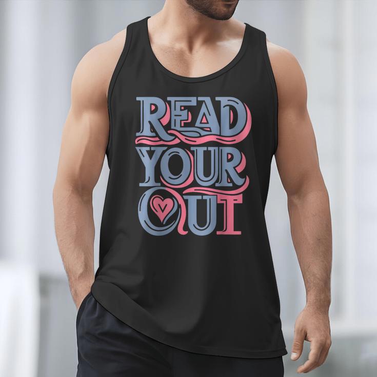 Read Your Heart Out Cute Teacher Reading Book Love Bookworm Men Tank Top Read Your Heart Out Cute Teacher Reading Book Love Bookworm Men Tank Top