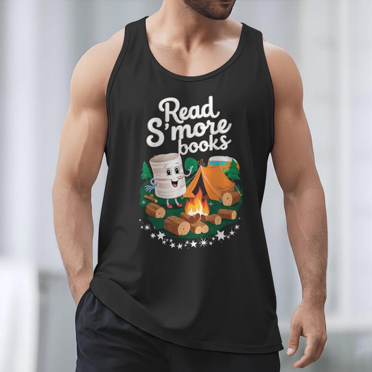 Read S'More Books Around Campfire National Book Week Men Tank Top
