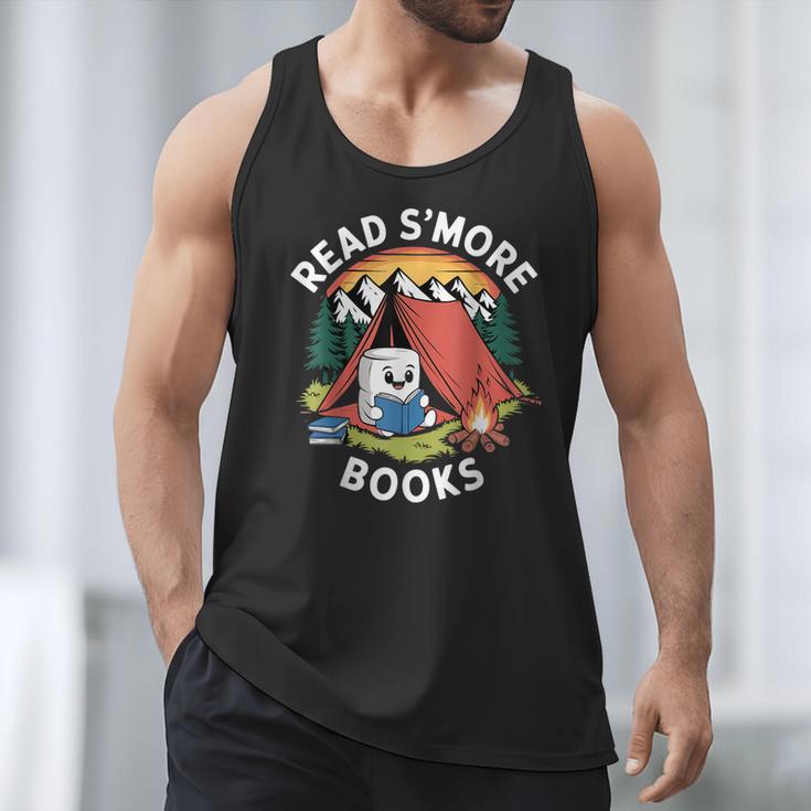Read S'More Books Reading Camping Smores Kawaii S'Mores Men Tank Top