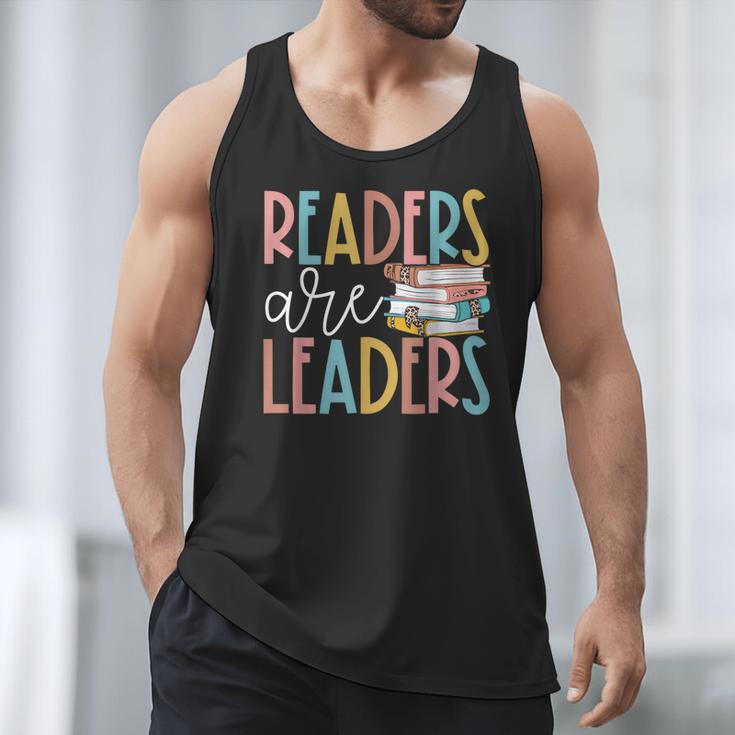 Readers Are Leaders Reading Book Lovers Teacher Women Kids Men Tank Top Readers Are Leaders Reading Book Lovers Teacher Women Kids Men Tank Top