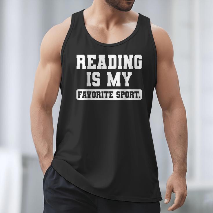 Reading Is My Favorite Sport Book Lover Reader Men Tank Top Reading Is My Favorite Sport Book Lover Reader Men Tank Top