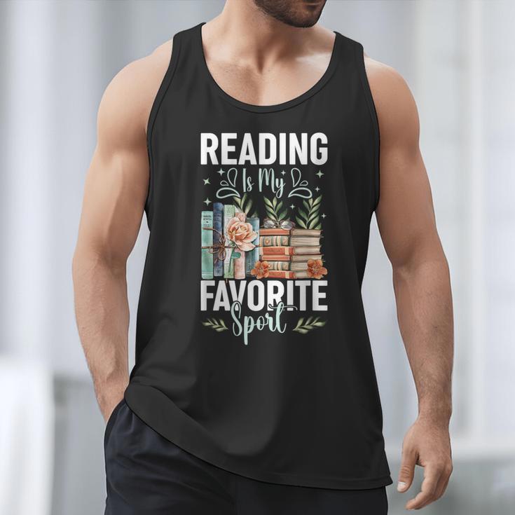 Reading Is My Favorite Sport Bookworm Men Tank Top Reading Is My Favorite Sport Bookworm Men Tank Top