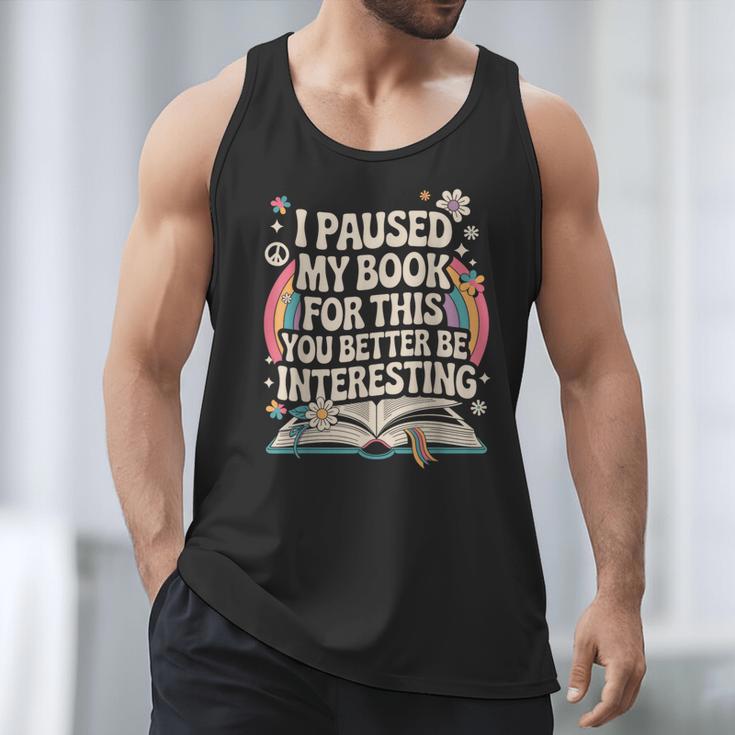 Reading Quote For Bookworm And Librarian Men Tank Top Reading Quote For Bookworm And Librarian Men Tank Top