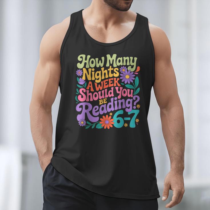 Reading Six Seven Meme Book Lover 67 Teacher 6 7 Men Tank Top Reading Six Seven Meme Book Lover 67 Teacher 6 7 Men Tank Top