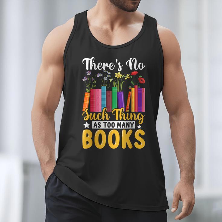 There's No Such Thing As Too Many Books Men Tank Top There's No Such Thing As Too Many Books Men Tank Top