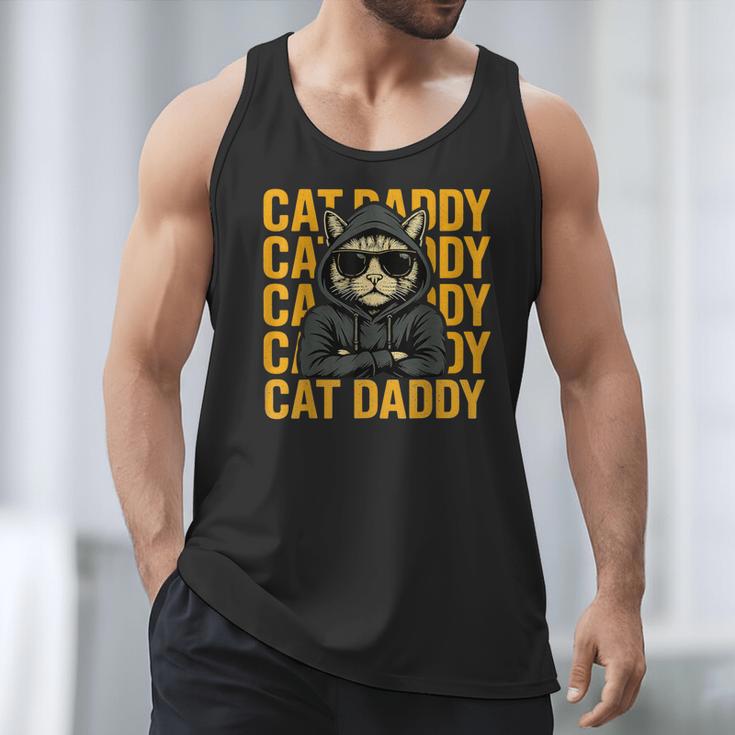 Retro Cat Daddy Style Animal For Men Women Kid Boy Girl Men Tank Top