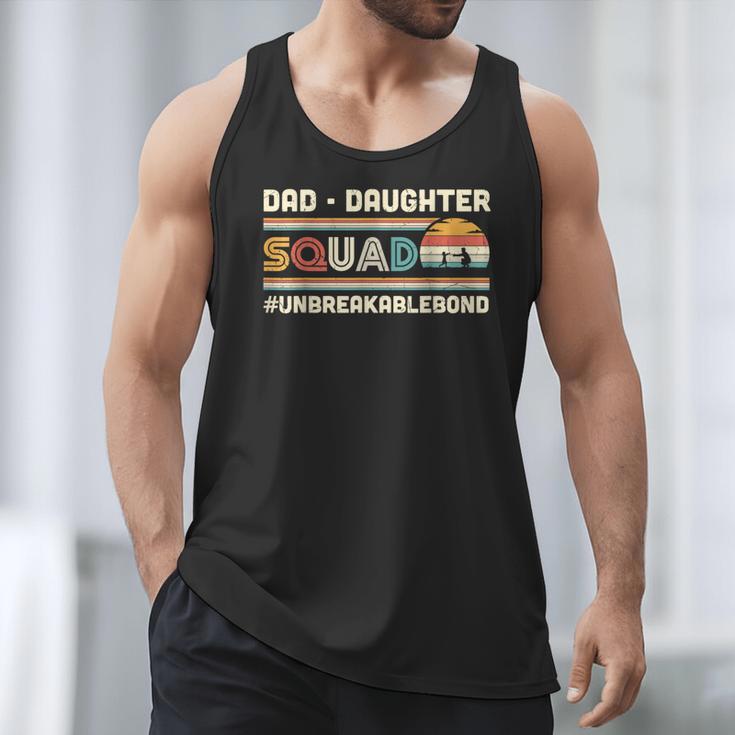 Retro Dad Daughter Squad Unbreakable Bond Father Daughter Men Tank Top