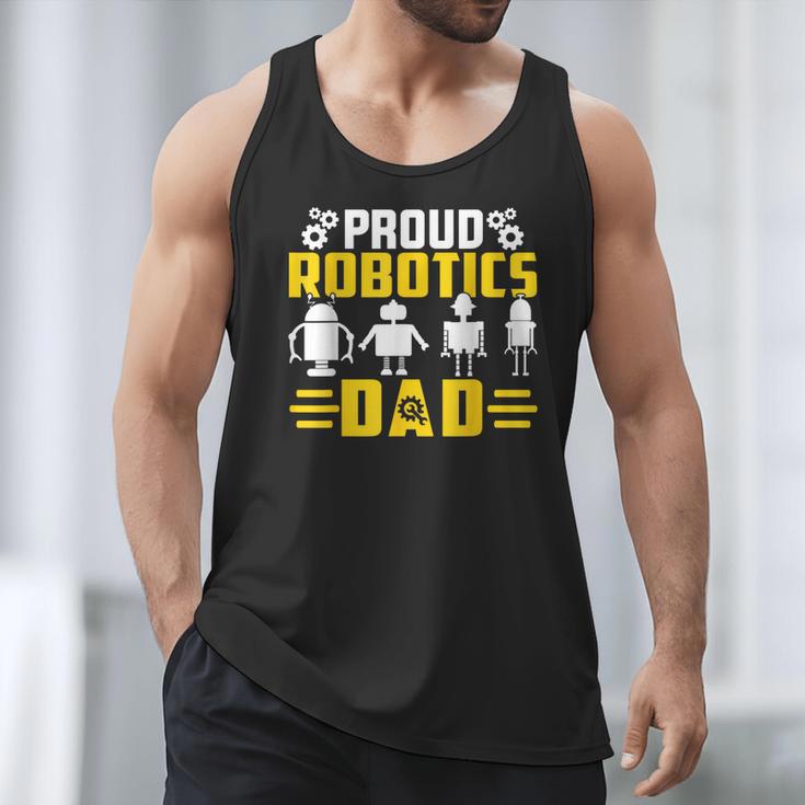 Robotics Father Robotics Dad Men Tank Top