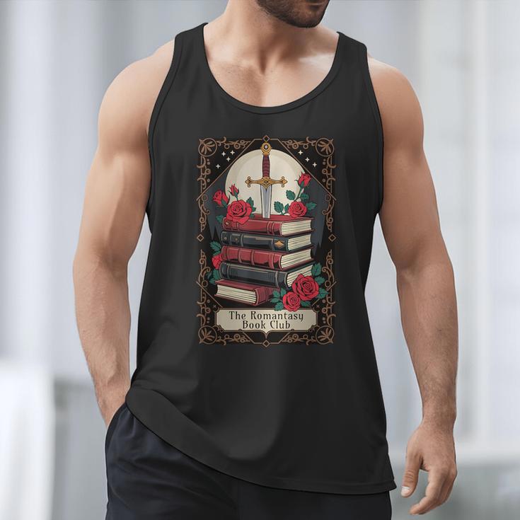 Romantasy Book Club Tarot Card Men Tank Top