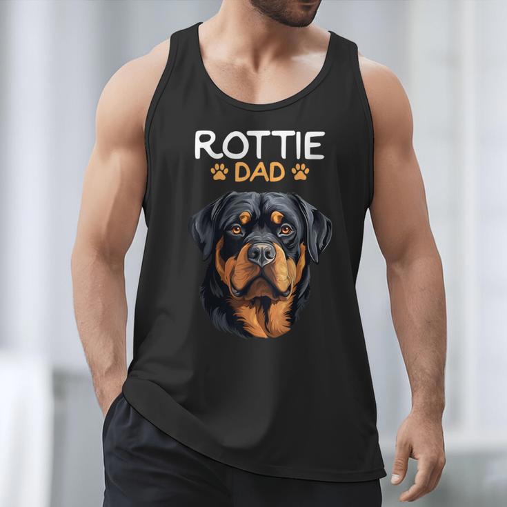 Rottie Dad Rottweiler Dog Men Tank Top