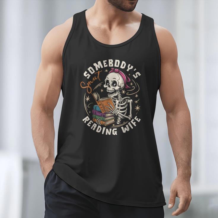 S Mut Book Spicy Romance Somebody's S Mut Reading Wife Men Tank Top