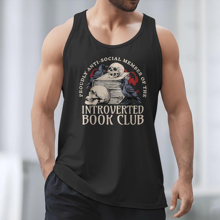Sarcastic Proud Anti Social Member Of Introverted Book Club Men Tank Top