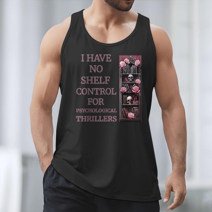 Saying Psychological Thriller Book Reader Lover Men Tank Top
