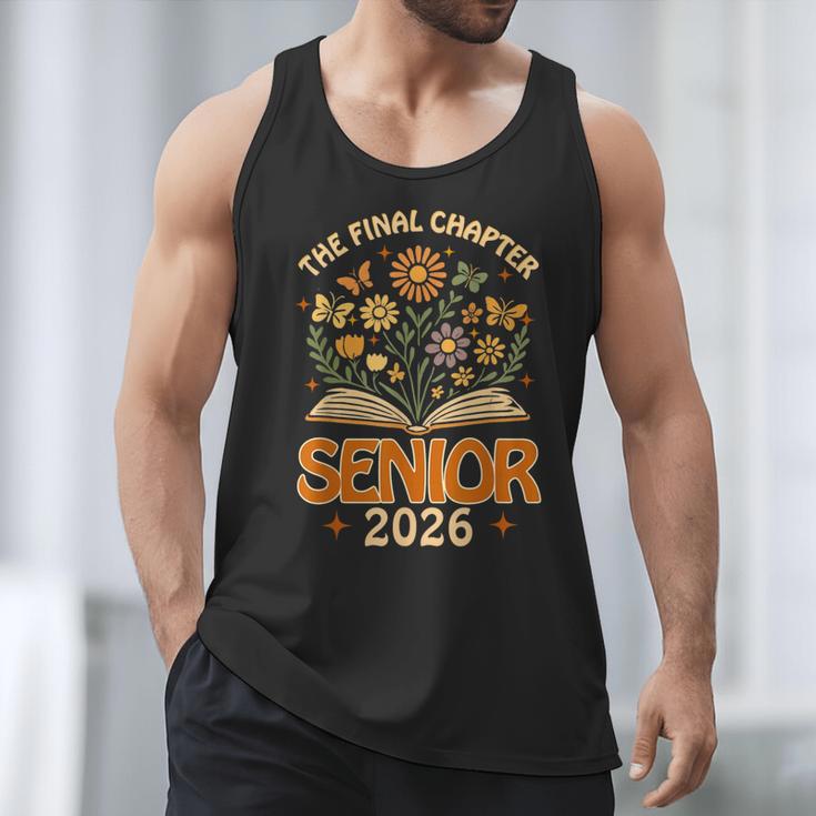 Senior 2026 Final Chapter Retro Book Lover Last First Day Men Tank Top