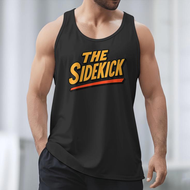Sidekick Easy Halloween Matching Superhero Costume Dad Mom Men Tank Top