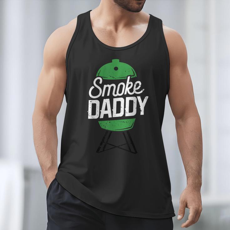 Smoke Daddy Green Egg Pitmaster Dad Tshirt BBQ Grill Men Tank Top