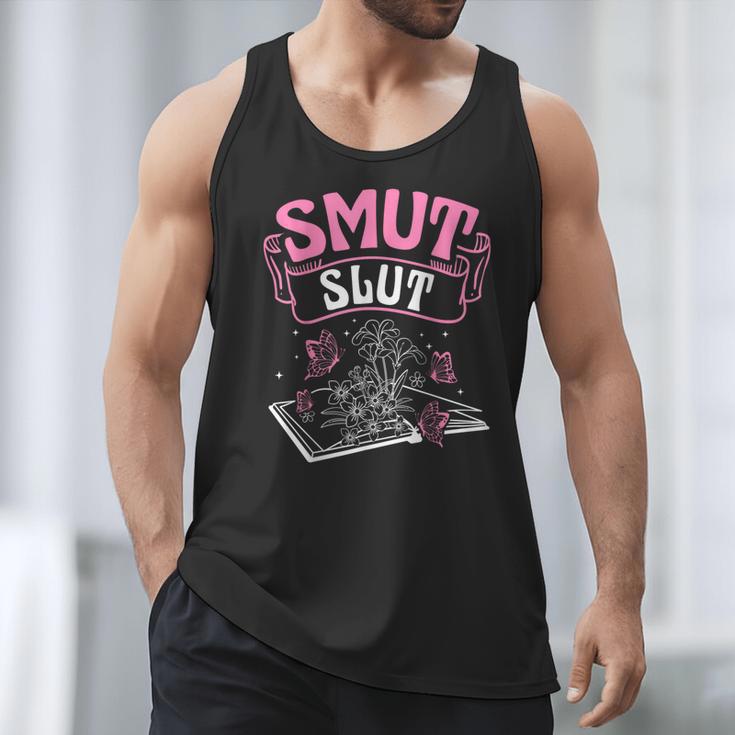 SMUT Slut Provocative Literature Book Club Book Reading Men Tank Top