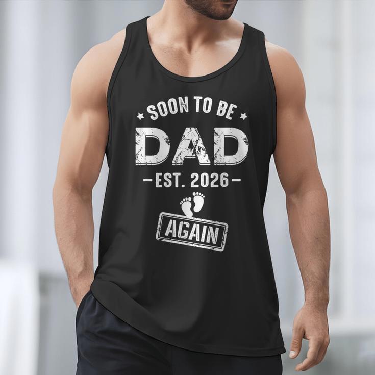 Soon To Be Dad Again Promoted To Dad Again 2026 Men Tank Top