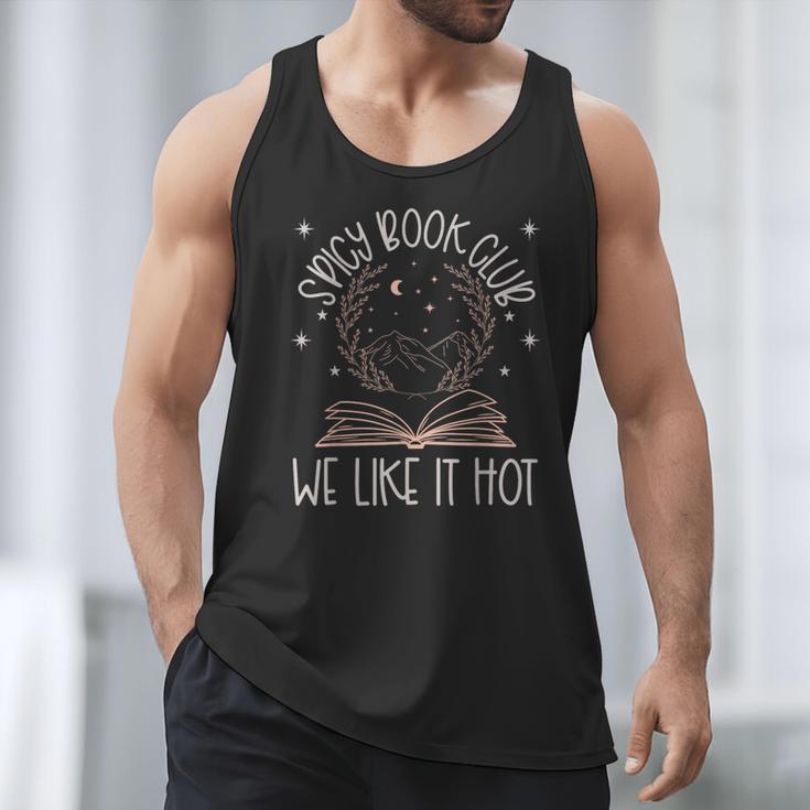 Spicy Book Club Dark Romance Lover Of Spicy Bookish Merch Men Tank Top