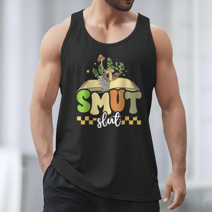 Spicy Book Lover Smut Slut Romance Reading Librarian Men Tank Top