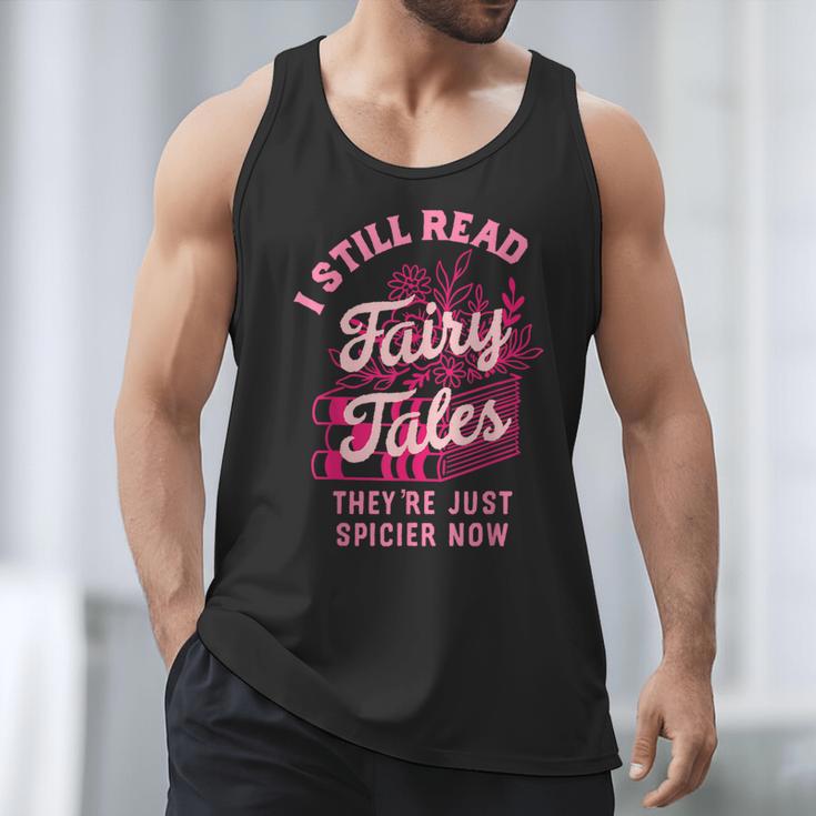 Spicy Book Lover For Women Who Love To Read Romance Fantasy Men Tank Top