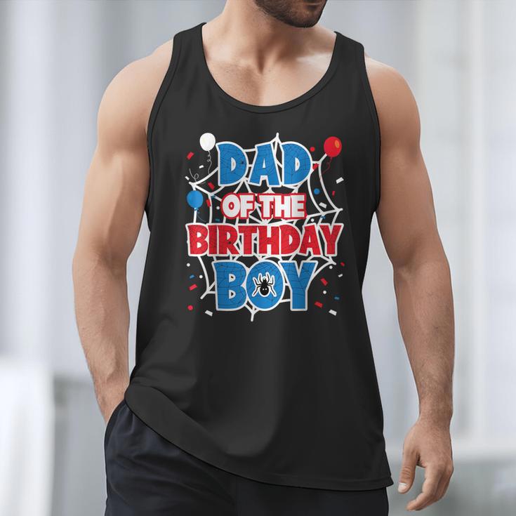 Spider Web Dad Of The Birthday Boy Men Tank Top Spider Web Dad Of The Birthday Boy Men Tank Top