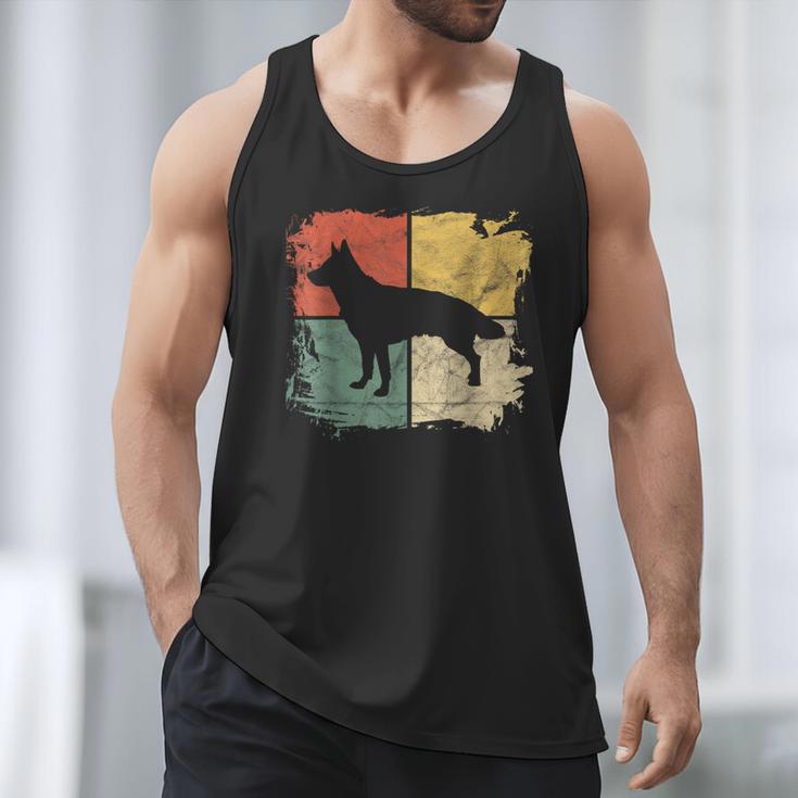 Square Retro German Shepherd Owner Dog Shepard Dad Mom Men Tank Top Square Retro German Shepherd Owner Dog Shepard Dad Mom Men Tank Top