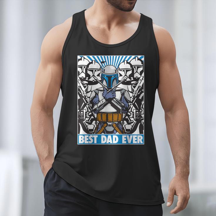 Star Wars Father's Day Jango Fett Best Dad Ever Men Tank Top Star Wars Father's Day Jango Fett Best Dad Ever Men Tank Top