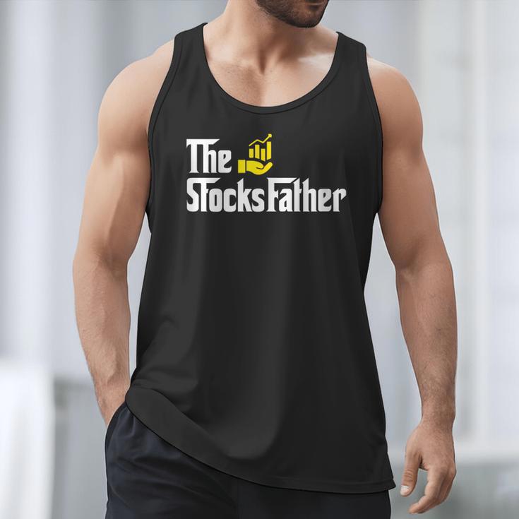 The Stocks Father Trader Dad Men Tank Top