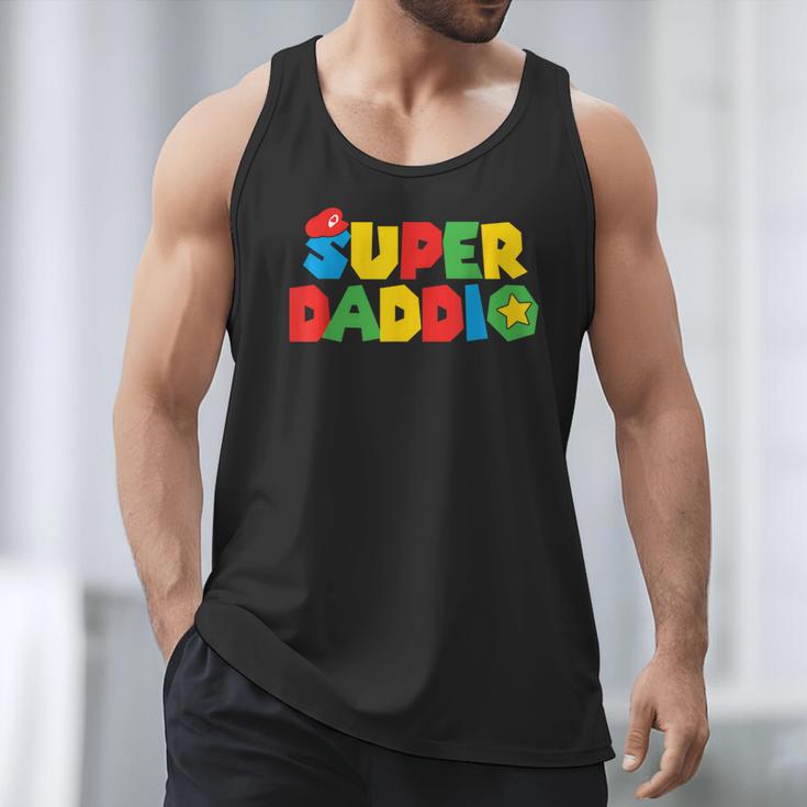 Super Gamer Dad Unleashed Celebrating Fatherly Powers Men Tank Top Super Gamer Dad Unleashed Celebrating Fatherly Powers Men Tank Top