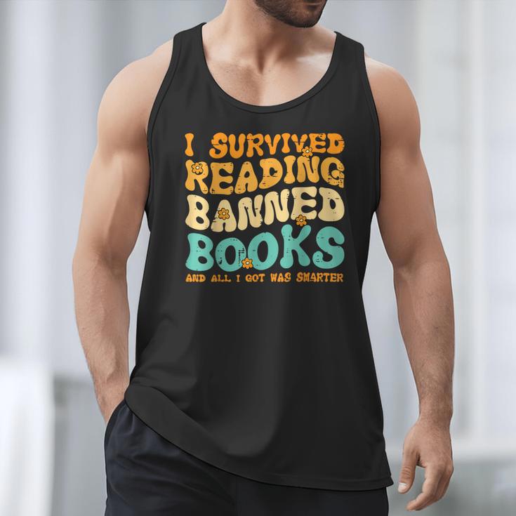 I Survived Reading Banned Books Read Librarian Men Women Men Tank Top I Survived Reading Banned Books Read Librarian Men Women Men Tank Top