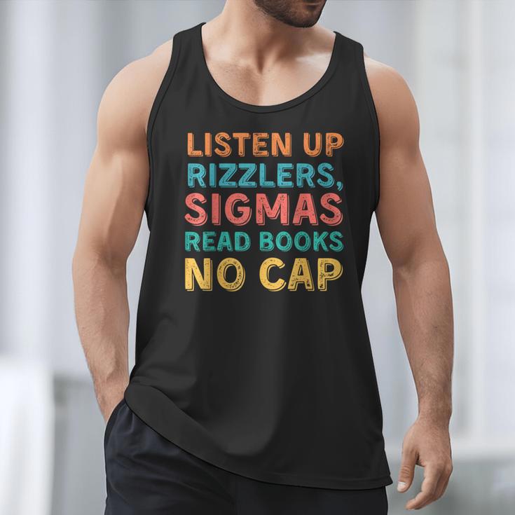 Teacher English Read Books Listen Up Rizzlers Men Tank Top Teacher English Read Books Listen Up Rizzlers Men Tank Top