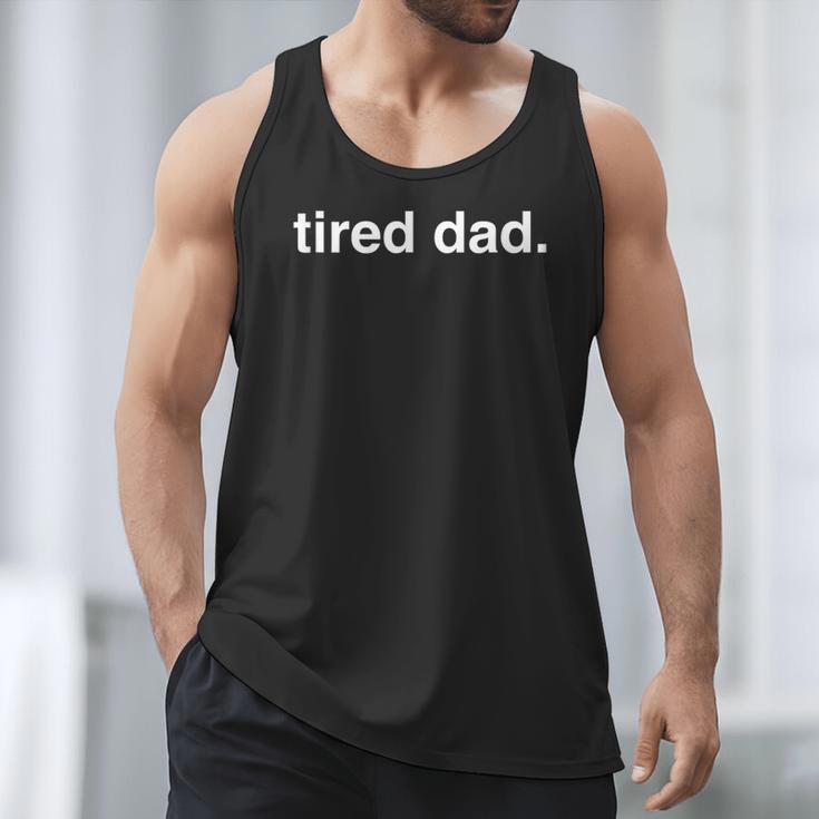 Tired Dad Dad Men Tank Top