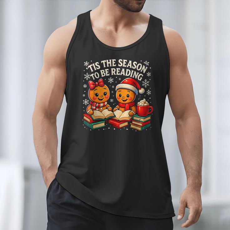 ’Tis The Season To Be Reading Book Lover Men Tank Top ’Tis The Season To Be Reading Book Lover Men Tank Top