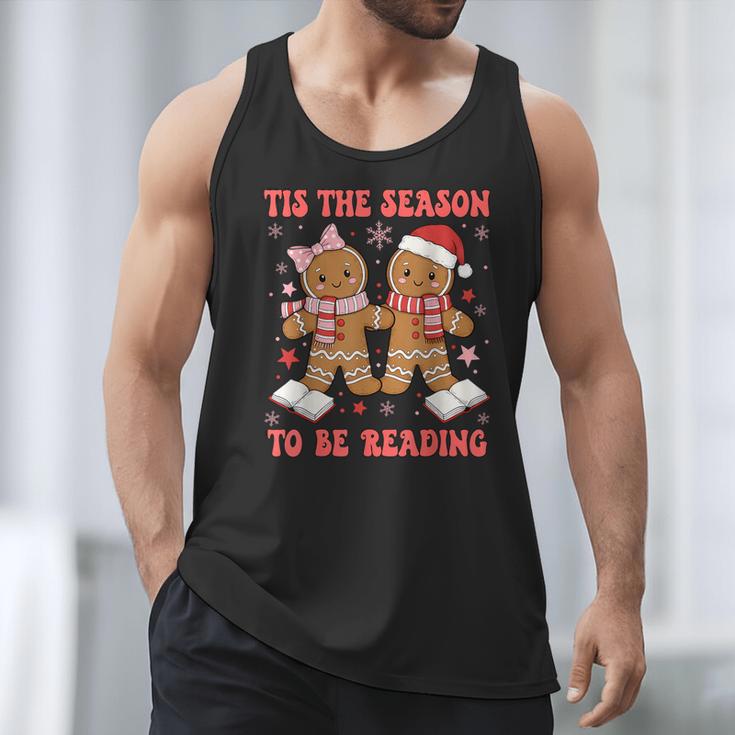 Tis The Season Reading Christmas Shirt Book Lovers Teacher Men Tank Top Tis The Season Reading Christmas Shirt Book Lovers Teacher Men Tank Top
