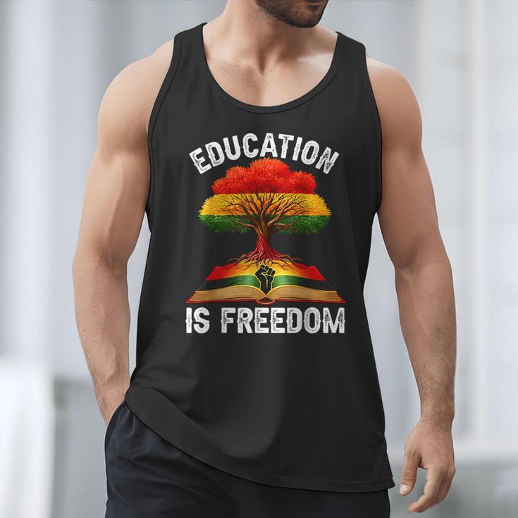 History Education Is Freedom Books Black History Men Tank Top History Education Is Freedom Books Black History Men Tank Top