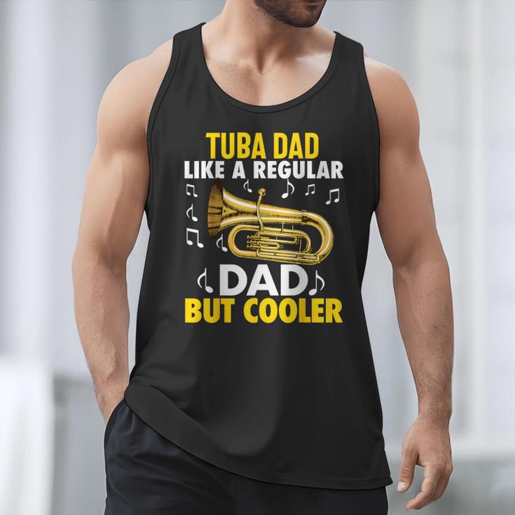 Tuba Player Men Dad Grandpa Marching Band Brass Tubist Men Tank Top