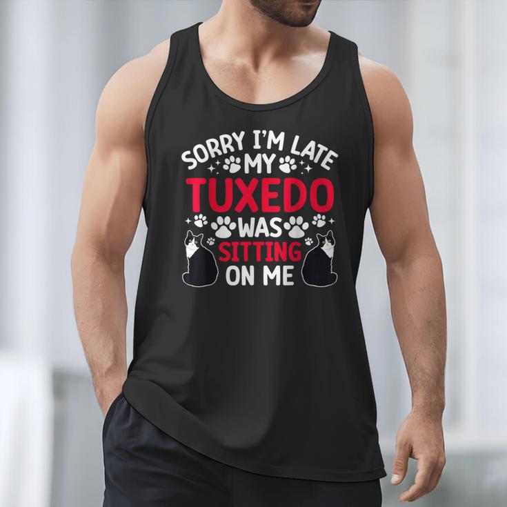 Tuxedo Cat Owner Tuxedo Cat Dad Tuxedo Cat Mom Men Tank Top