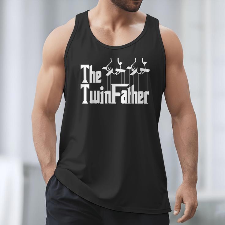 The TwinFather Father Of Twins Dad Fathers Day Men Tank Top
