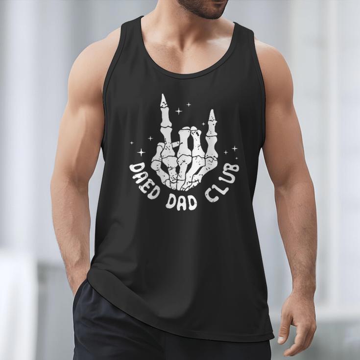 Vintage Dead Dad Club Matching 2 Sides Fathers Day Men Tank Top
