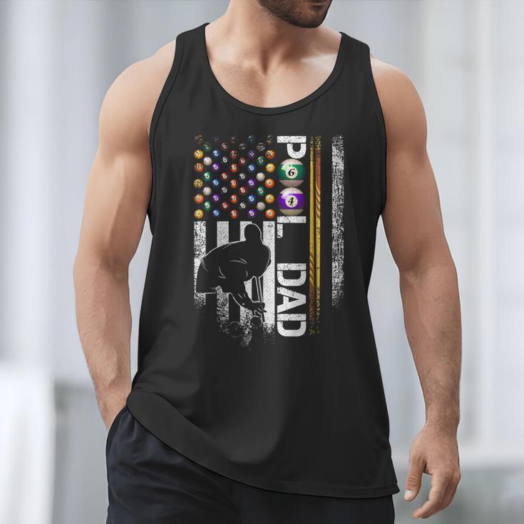 Vintage USA Flag Billiards Player Proud Pool Dad Men Tank Top Vintage USA Flag Billiards Player Proud Pool Dad Men Tank Top