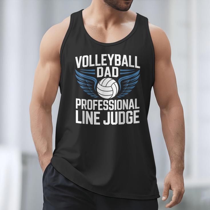 Volleyball Dad Professional Line Judge Volleyball Father Men Tank Top