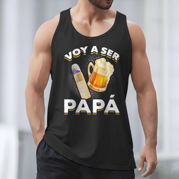 Voy Hacer Papa Ser Papa Voy A Ser Papa Dad To Be In Spanish Men Tank Top